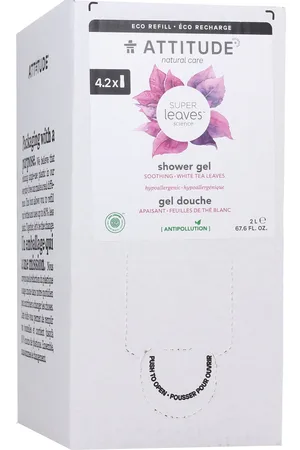 ATTITUDE Super Leaves Shower Gel White Tea Leaves - 2 l