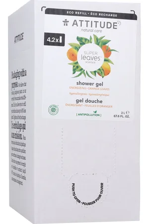 ATTITUDE Super Leaves Shower Gel Orange Leaves - 2 l