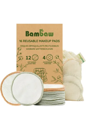 Bambaw Wiederverwendbare Make-up Entfernerpads - 16 Stk