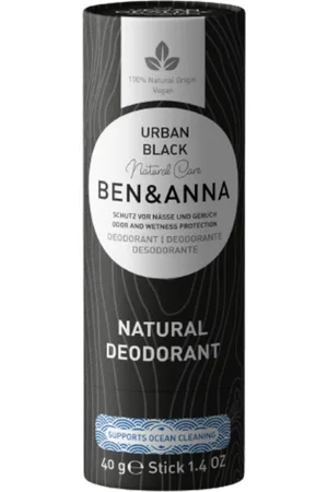 Ben & Anna Natural Deo Papertube - Urban Black