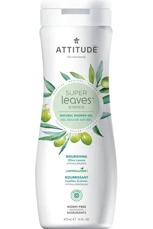 ATTITUDE Super Leaves Shower Gel Olive Leaves - 473 ml