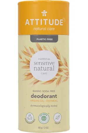 ATTITUDE Oatmeal Sensitive Natural Care Deodorant Argan Oil - 85 g