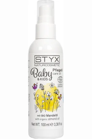 STYX Baby & Kids Pflegeöl mit Bio Mandelöl - 100 ml