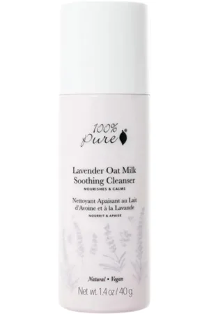 100% Pure Lavender Oat Milk Soothing Cleanser - 40 g