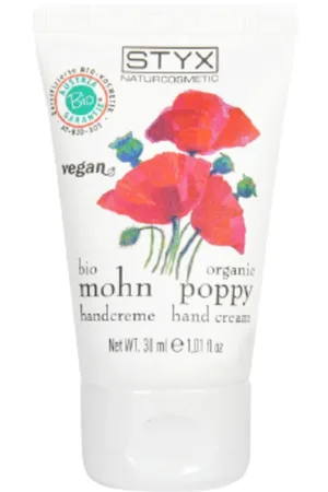 STYX Mohn Handcreme Bio - 30 ml