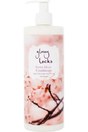 100% Pure Glossy Locks Grow More Conditioner - 400 ml