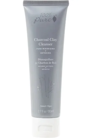 100% Pure Charcoal Clay Cleanser - 80 ml