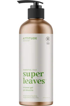 ATTITUDE Super Leaves Shower Gel Bergamot & Ylang Ylang - 473 ml