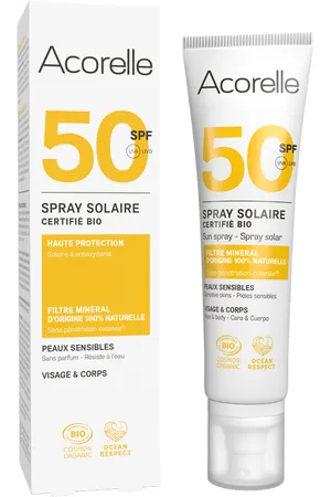 Acorelle Sonnenspray LSF 50 unparfumiert - 100 ml