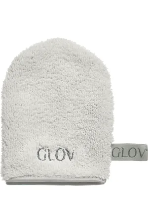 GLOV Iconic Mitt - Make up Remover and Cleansing Mitt - Silver Stone