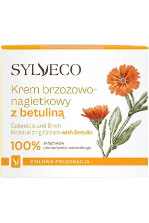 Sylveco Calendula and Birch Moisturizing Cream with Betulin - 50 ml