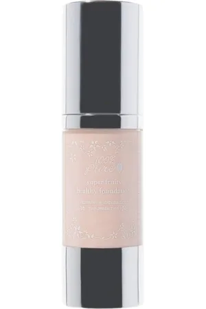 100% Pure Fruit Pigmented Healthy Foundation - Alpine Rose (light & rose)