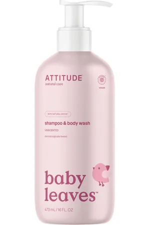 ATTITUDE Baby leaves 2in1 Shampoo & Body Wash - Fragrance Free