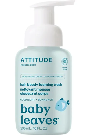 ATTITUDE Baby leaves 2in1 Hair & Body Foaming Wash - Good Night