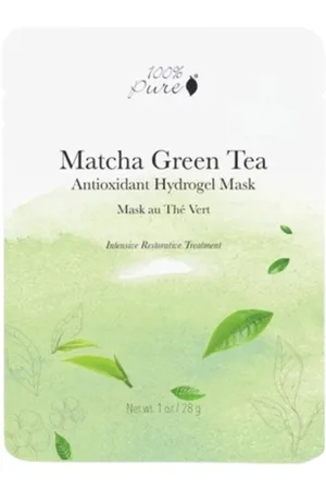 100% Pure Matcha Green Tea Antioxidant Hydrogel Mask - 1 Stück