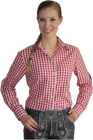 Edelnice Damen Trachtenhemd