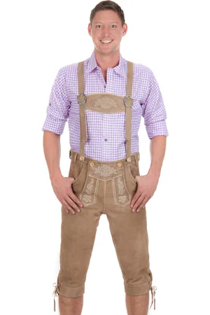 Edelnice Ziegenvelour Wildbock Trachtenlederhose