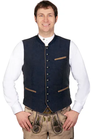 Edelnice Leinen Weste Kilian