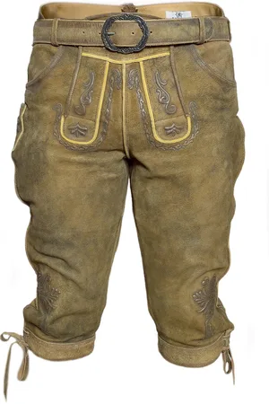 Edelnice Kniebund Wildbock Lederhose Erwin