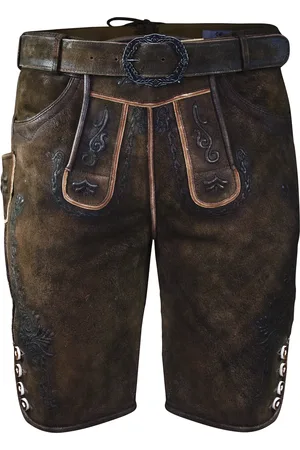 Edelnice Kurze Wildbock Lederhose Leon