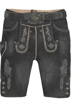 Edelnice Kurze Wildbock Lederhose Robert