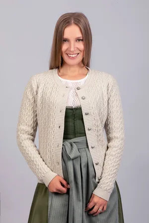 Edelnice Strickjacke Marlene Creme