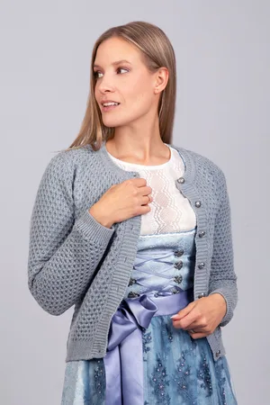 Edelnice Strickjacke Theresa anthrazit