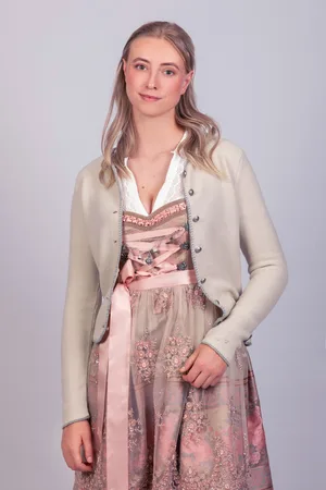 Edelnice Strickjacke Mona creme