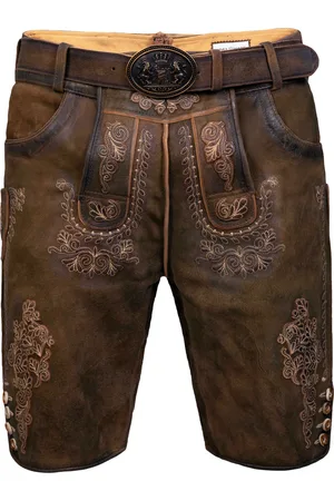 Edelnice Kurze Wildbock Lederhose Marcel