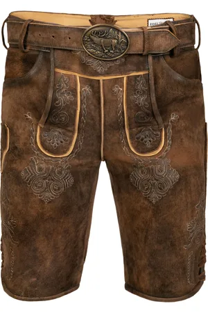 Edelnice Kurze Wildbock Lederhose Bernd