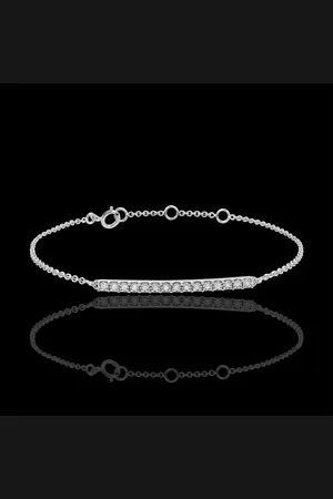 Edenly Armband Funkelndes - 15 Diamanten Armkettchen