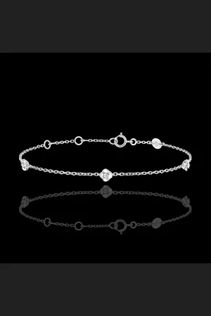 Edenly Armband Blüte - Rosenkränzchen - Diamant - - 18 Karat