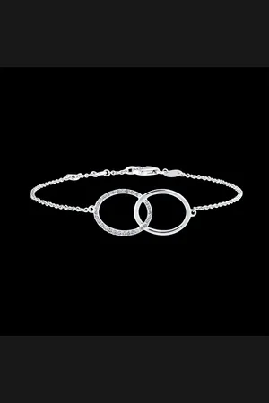 Edenly Armband Frische - Doppeltes Firmament - 9 Karat und Diamante
