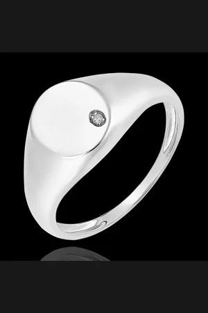 Edenly Ring Dämmerschein - Siegelring Achilles - 9 Karat und Diama