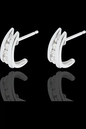 Edenly Ohrstecker Kostbarer Kokon - Stromschnelle - - 18 Karat