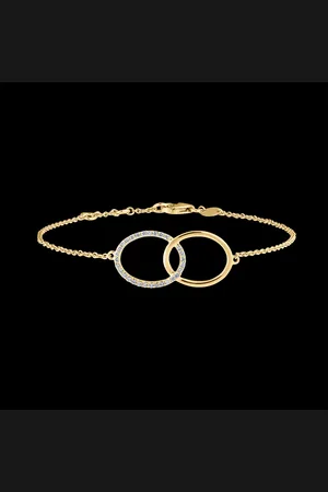 Edenly Armband Frische - Doppeltes Firmament - 9 Karat und Diamanten