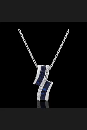 Edenly Collier Sternbilder - Himmelszeichen - Saphire und Diamanten