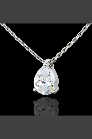 Edenly Collier Diamantträne in Weissgold - 1.2 Karat