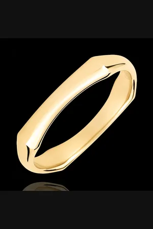 Edenly Ring Heiliger Urwald - 4 mm - 18 Karat