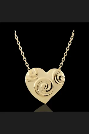 Edenly Collier Herz Spirale