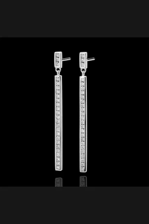 Edenly Ohrringe Sternbilder - Himmelskörper - und Diamanten - 18 K