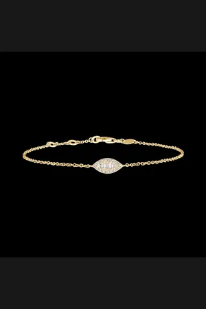 Edenly Armband Frische - Auge des Orients - 9 Karat und Diamanten