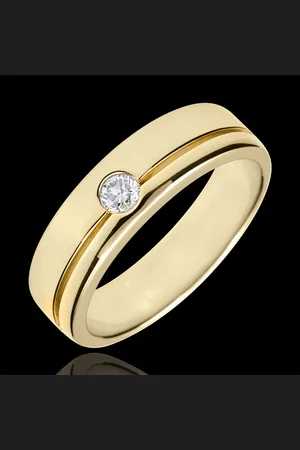 Edenly Trauring Olympia Diamant - Großes Modell