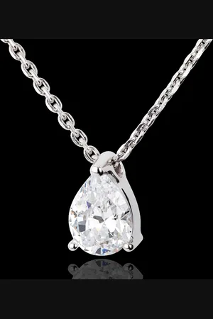 Edenly Collier Diamantträne in Weissgold - 1 Karat