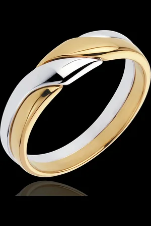 Edenly Ring Attraktion in Gelbgold und Weissgold