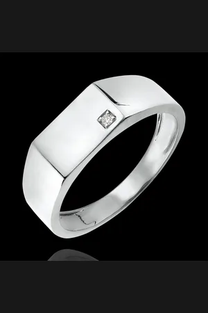 Edenly Ring Dämmerschein - Siegelring Hector - 9 Karat und Diamant