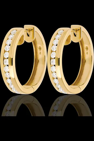 Edenly Diamanten-Creolen in - 0.43 Karat - 24 Diamanten