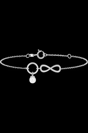 Edenly Armband Fülle - Unendlichkeit - 9 Karat und Perle