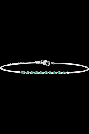 Edenly Armreif Gracile - 9 Karat mit Smaragden