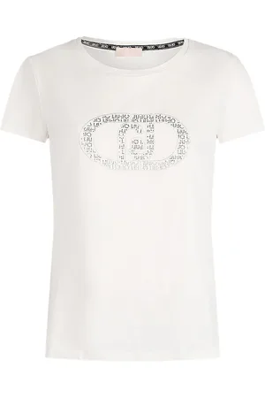 Liu Jo T-Shirt mit Strass-Details